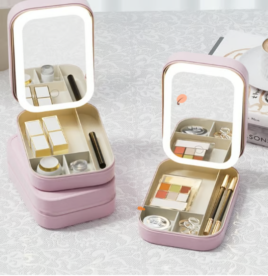 😍 Makeup Pro™ - Makeup Case With LED Mirror 😍