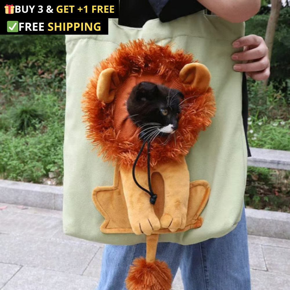 Lion Companion Bag™ for Cat and Dog