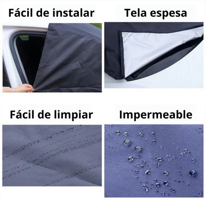 ❄️ Cubierta magnética antinieve para coches ❄️