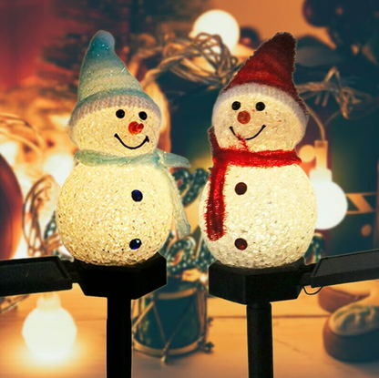 ⛄ Snowman Lamp™ - Waterproof Solar Snowman Lamp ⛄