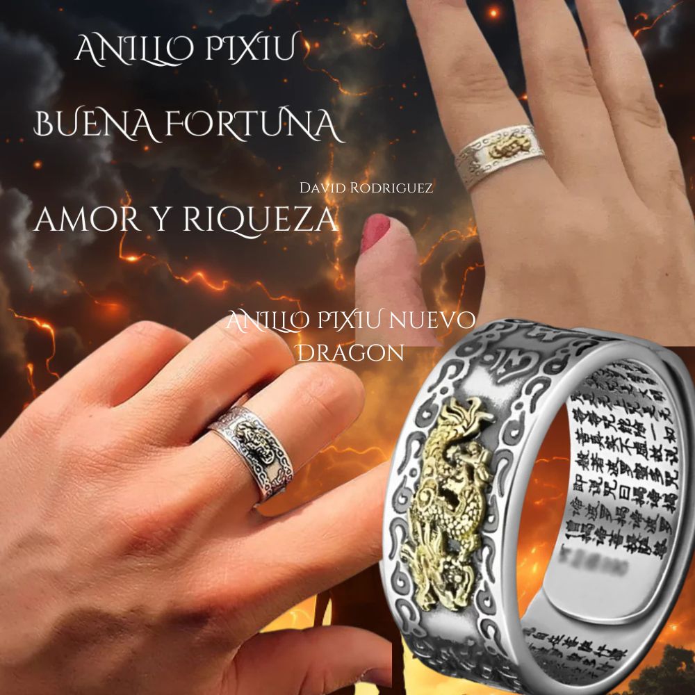 Anillo Pixiu™ de Abundancia | Un Nuevo Año 2025