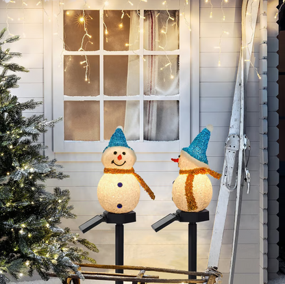 ⛄ Snowman Lamp™ - Waterproof Solar Snowman Lamp ⛄