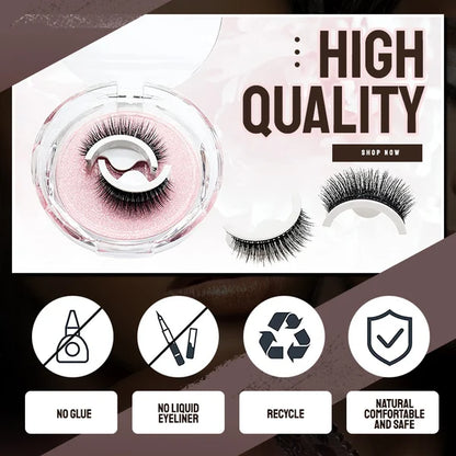 😍 50% OFF TODAY 😍 WATERPROOF SELF-ADHESIVE EYELASHES