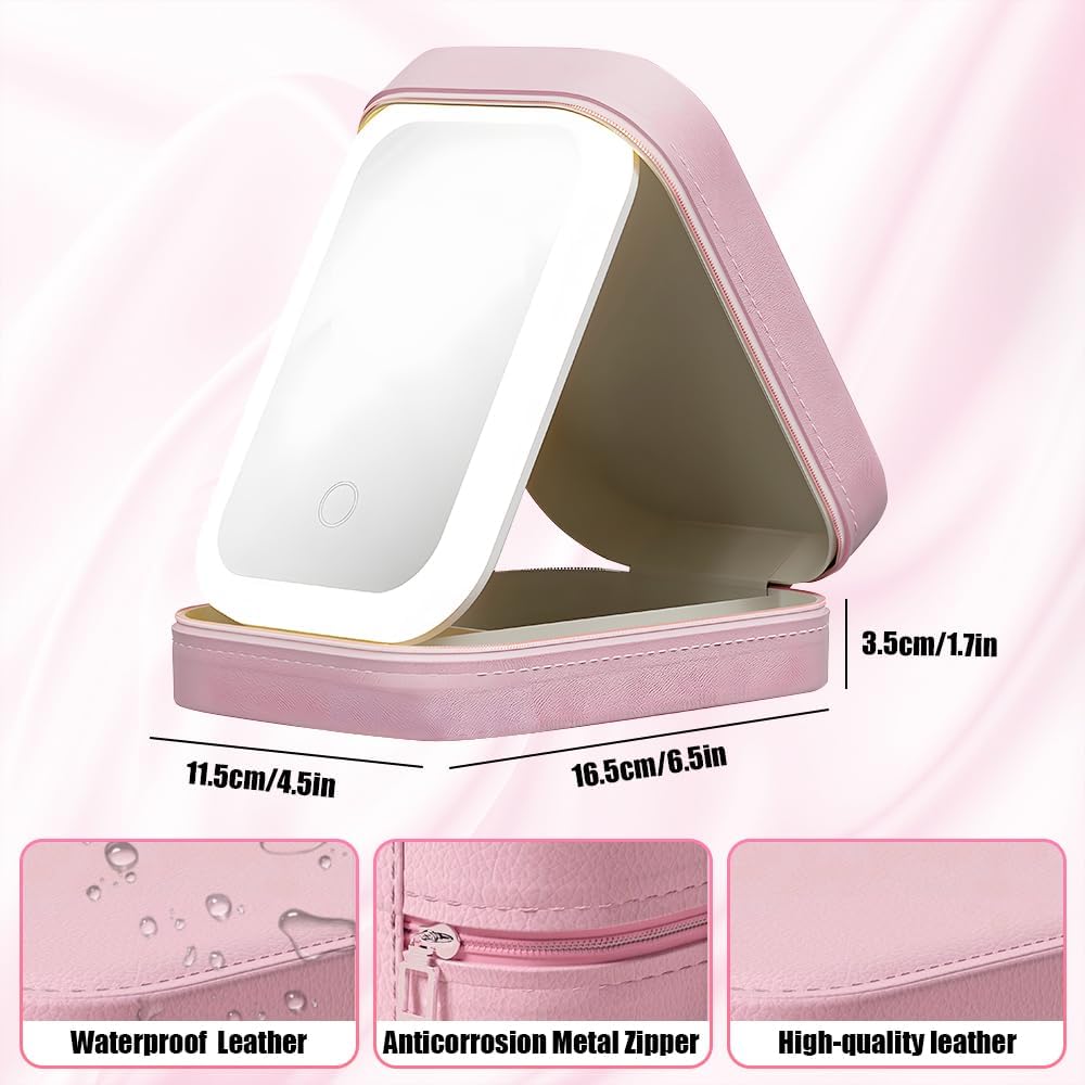 😍 Makeup Pro™ - Makeup Case With LED Mirror 😍