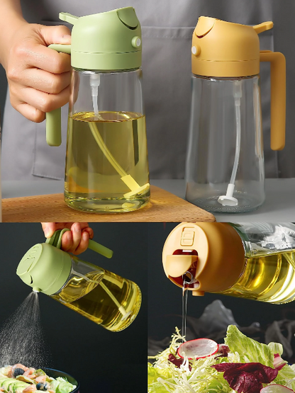 👨‍🍳 Sprayer Pro™ - 2 in 1 Glass Oil Sprayer & Dispenser 👨‍🍳