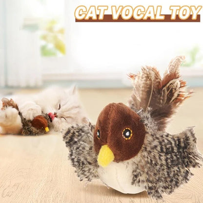 🔥50% KORTING VANDAAG🔥😻🐾Interactief vogel-katten speelgoed 