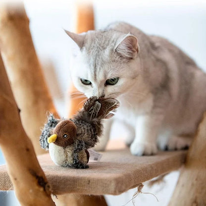 🔥50% KORTING VANDAAG🔥😻🐾Interactief vogel-katten speelgoed 