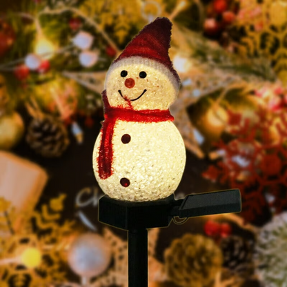 ⛄ Snowman Lamp™ - Waterproof Solar Snowman Lamp ⛄