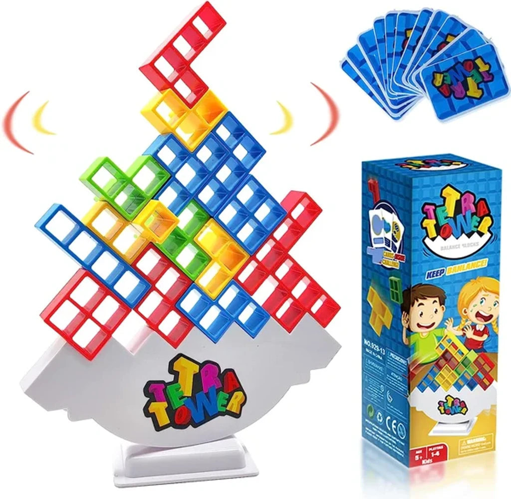 3D TETRA TOWER: Interactive Game for All Ages | Joyful Holidays