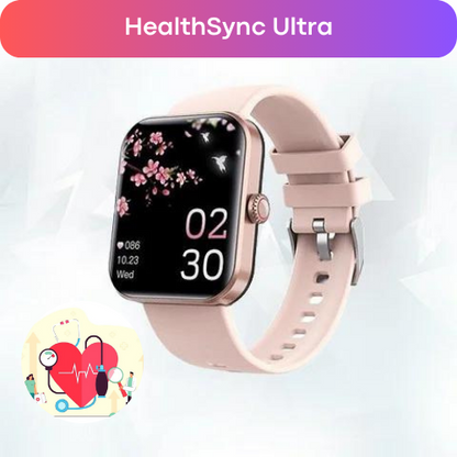 HealthSync Ultra | Fashion Smartwatch Flash Sale 40% OFF TODAY