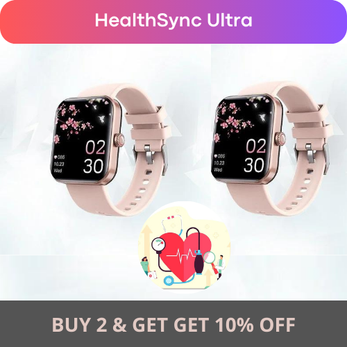 HealthSync Ultra | Fashion Smartwatch Flash Sale 40% OFF TODAY