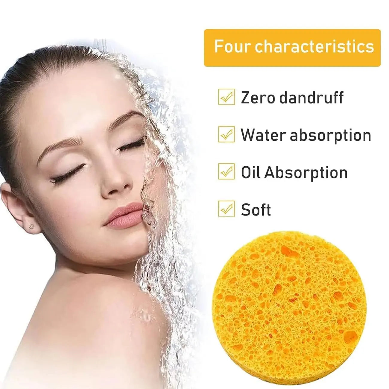 😍2024 Turmeric Kojic Touch™  Facial Handmade Pads |  One try is all it takes!