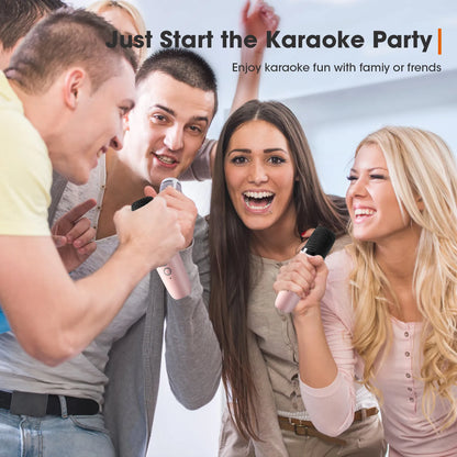 🎤 Harmony Pro™ 2 Mic Karaoke Machine with Wireless Microphones 🎉