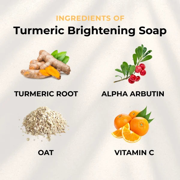 😍50% OFF - ORGANIC Lemon Turmeric and Kojic Acid Skin Brightening Soap(🔥MOTHER'S DAY🔥)