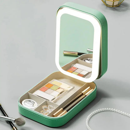 😍 Makeup Pro™ - Makeup Case With LED Mirror 😍