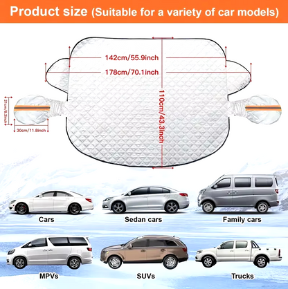 Snow Shield™ - 2024 Magnetic Car Anti-Snow Cover