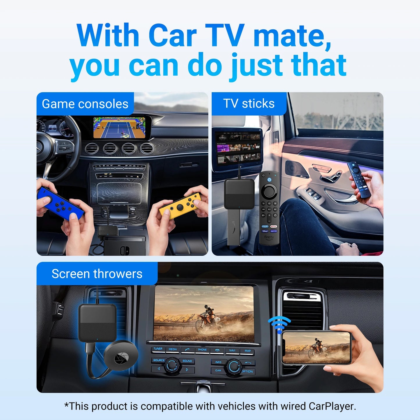 🚗 Drive & Play Converter™ | Fire stick adapter