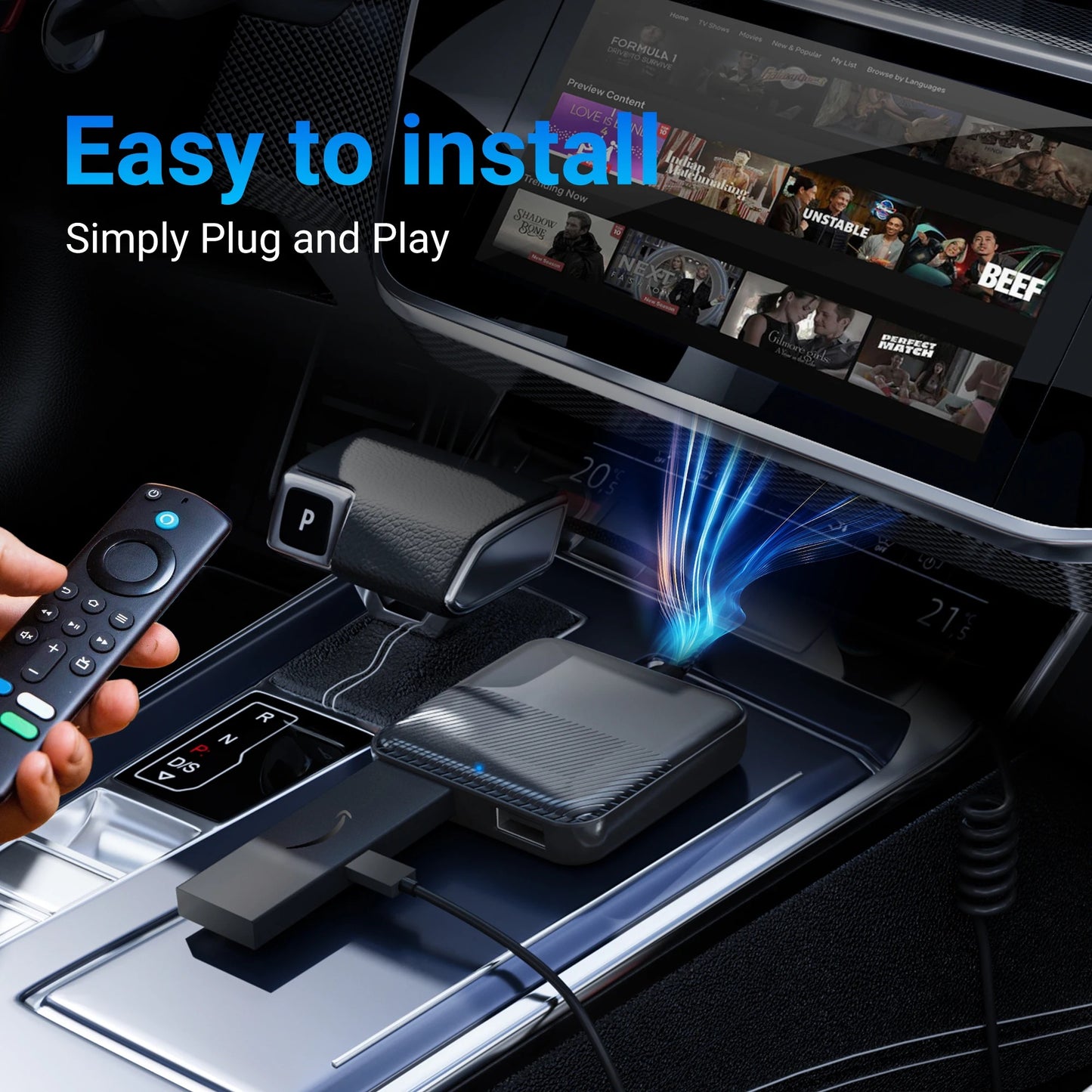 🚗 Drive & Play Converter™ | Fire stick adapter