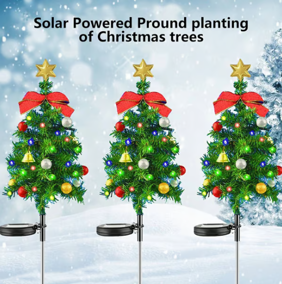 🎄 Merry Lights™ - Solar Powered Christmas Tree 🎄