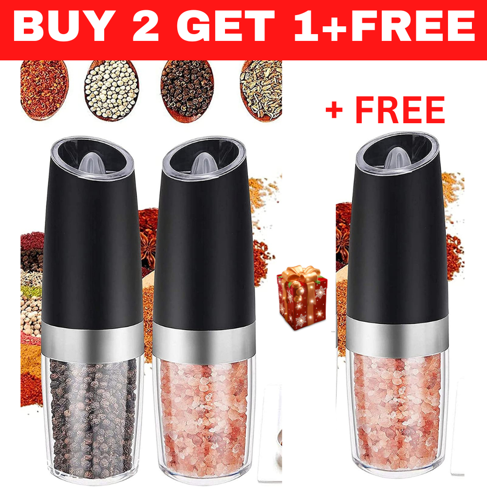 BOGO OFFER SALT PEPPER GRINDER BUY 2 GET 1 + FREE (3 pcs)