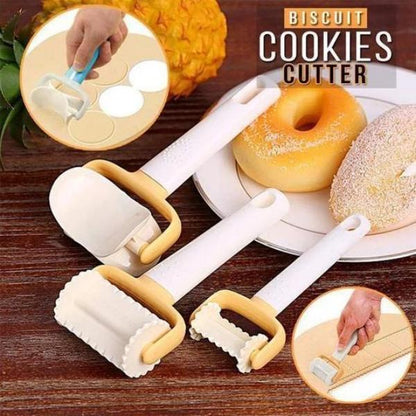 Rolling Crimped Cutter - 3pcs Set