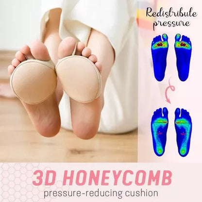 💖 Mother's day Sale-Honeycomb Fabric Forefoot Pads