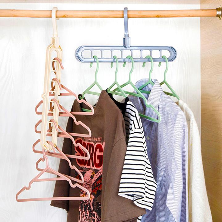 Nine multiport clothes hanger - BESTSELLER