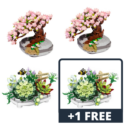 3 FlowerBuild™ &amp; KRIJG +1 GRATIS