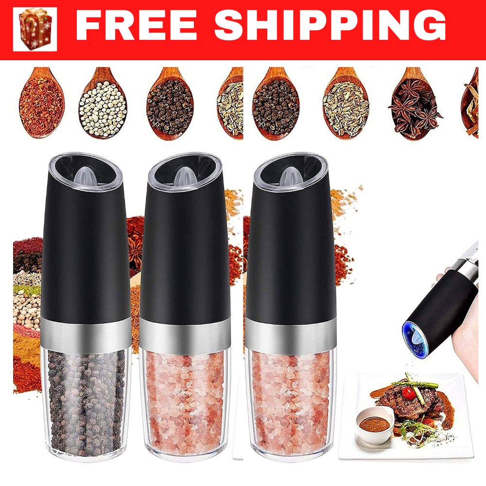 3 Zout Peper Grinder™ (70% KORTING + GRATIS VERZENDING) 