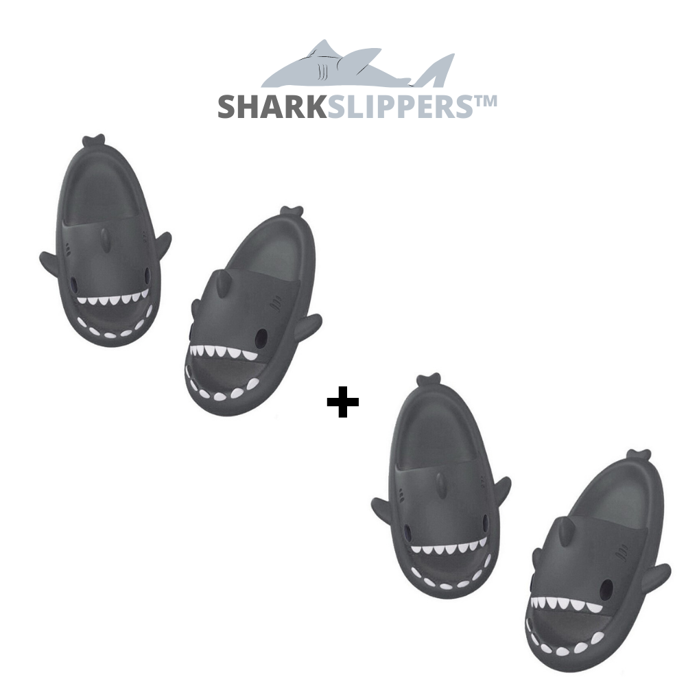 2 (Paar) SHARKSLIPPERS™ &amp; BESPAAR $5 DOLLAR