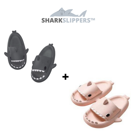 2 (Paar) SHARKSLIPPERS™ &amp; BESPAAR $5 DOLLAR