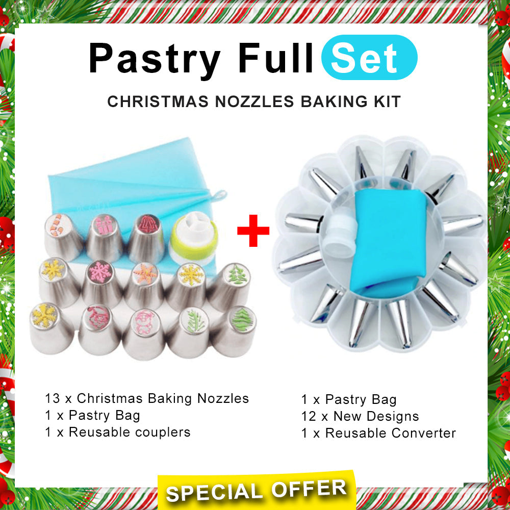 Christmas Nozzles Baking Kit