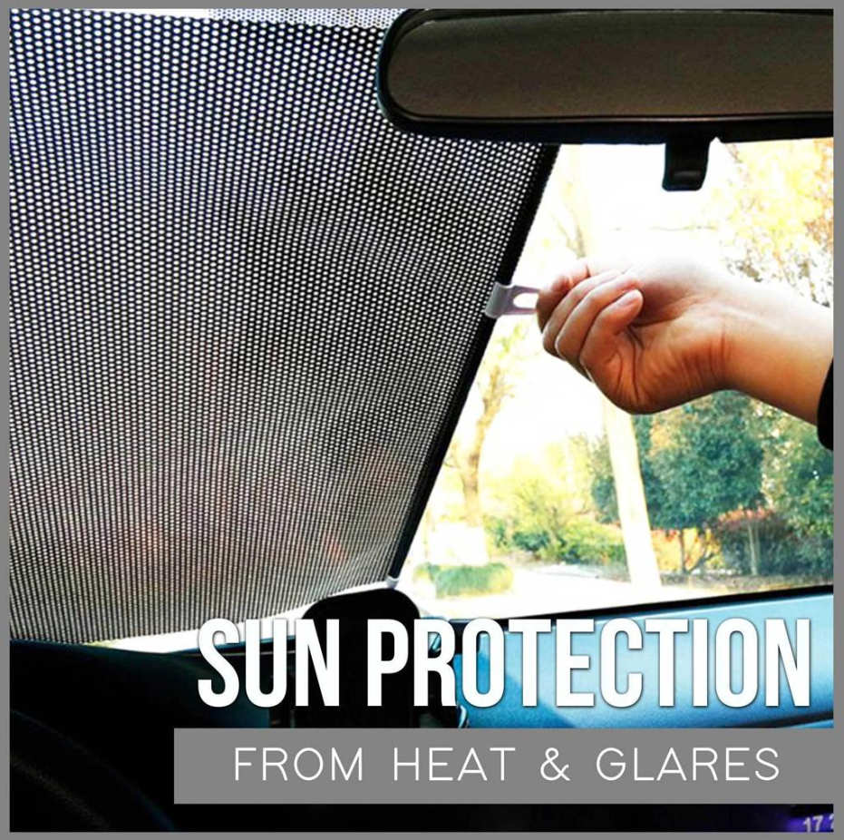 Retractable Window Roller Sunshade for Car or Home Windows - HOT SALE