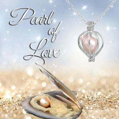 MagicPearl™ Natural Oyster Pearl Necklace